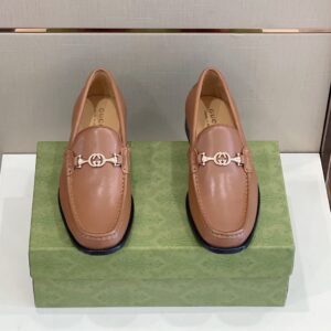 Gucci Men's Horsebit Loafer Brown For Men 644724