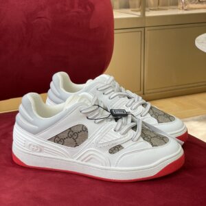 Gucci Men's GG Sneaker Gucci Basket Donna White Demetra For Men ‎700291