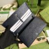 Gucci Horsebit 1955 Wallet With Chain Beige And Blue For Women 7.5in/19cm GG - Image 9
