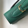 Hermes Kelly 19 Green With Gold Toned Hardware Bag For Women, Women's Handbags, Shoulder Bags 7.5in/19cm - Image 3