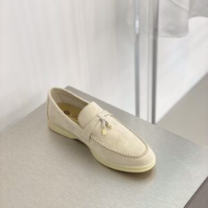 Alternative view of Loro Piana Summer Charms Walk Loafers Beige For Women - FAE5444 2096