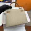Hermes Kelly 25 Sellier Epsom Etoupe/Brown Bag For Women, Women's Handbags, Shoulder Bags 10in/25cm - Image 2