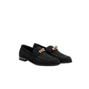 Hermes Destin Loafers Black For Women H212116Z 9M360