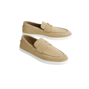 Hermes Job Loafers Beige For Men H252843ZAVD390