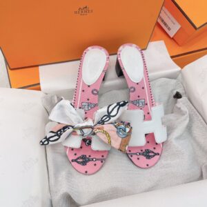 Hermes Oasis Sandal Pink For Women, Women's Shoes