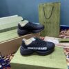 Gucci Men's Rhyton Sneakers With Gucci Band Black For Men 599145 DRW00 1000 - Image 5