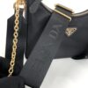 Prada Re-Edition 2005 Re-Nylon Bag Black For Women, Women's Bags 8.6in/22cm 1BH204_R064_F0632_V_V9L - Image 7