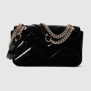 Alternative view of Gucci GG Marmont Small Shoulder Black For Women 10 Inches/ 25.4 Cm - 443497 0AAA9 1000