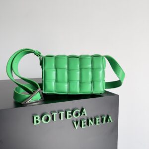 Bottega Veneta Small Padded Cassette Green , For Women, Women's Bags 7.5in/19cm