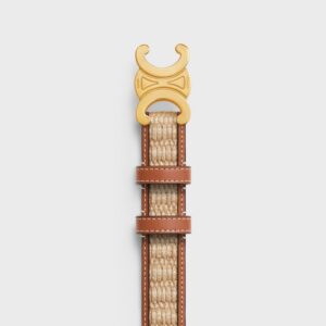 Alternative view of Celine Medium Triomphe Belt For Women- 45AZL2AIT.04LU