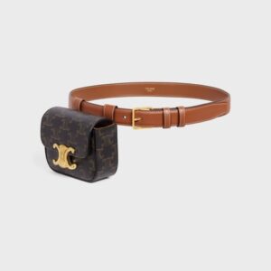 Alternative view of Celine Belt Bag Triomphe Belt Tan For Women- 45BCN2AH3.04LU