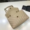 Saint Laurent Loulou Small Chain Bag In Matelassé "Y" Beige For Women 9.8in/23cm YSL 494699DV7272721 - Image 3