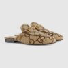 Gucci Women's Jumbo GG Princetown Slipper By Canavas Brown For Women GG 475094 UKO60 2588 - Image 4
