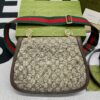 Gucci Blondie Medium Shoulder Bag 11.4in/ 29cm Beige/ Ebony GG Supreme Canvas Gold Hardware For Women ‎699210 96IWG 8745 - Image 10