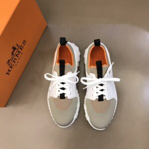 Alternative view of Hermes Depart Sneakers White/ Light Grey For Men