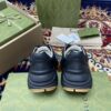 Gucci Men's Rhyton Sneakers With Gucci Band Black For Men 599145 DRW00 1000 - Image 6