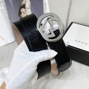 Alternative view of Gucci Signature Belt Black For Women, Women Belt