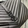 Saint Laurent College Large Chain Bag Black With Metal Toned Hardware For Women 12.6in/32cm YSL 600278BRM081000 - Image 5