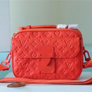Louis Vuitton S Rock Messenger Taurillon Monogram Orange For Men, Men's Bags, Shoulder And Crossbody Bags 8.7in/22cm LV M20904