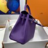 Hermes Kelly 25 Retourne Togo Purple Bag For Women, Women's Handbags, Shoulder Bags 10in/25cm - Image 8