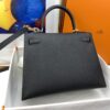 Hermes Kelly 28 Sellier Epsom Black Bag For Women, Women's Handbags, Shoulder Bags 11in/28cm - Image 5