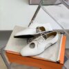 Hermes Epoca Oxford Shoe White For Women, Women's Shoes H221024Z 90360 - Image 7
