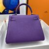 Hermes Kelly 25 Retourne Togo Purple Bag For Women, Women's Handbags, Shoulder Bags 10in/25cm - Image 5
