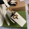 Gucci Horsebit 1955 Mini Bag White For Women, Women's Bags 8in/21cm GG 658574 18YSG 9068 - Image 6