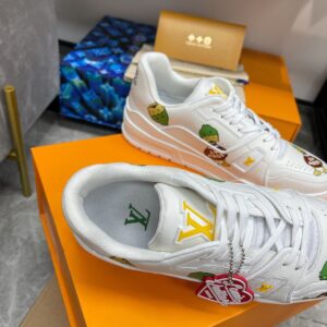 Alternative view of Louis Vuitton LV Trainer Sneaker White By Virgil Abloh For Women LV 1A9JC5