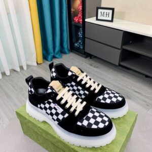 Gucci Men's Sneaker Caro Black And White For Men