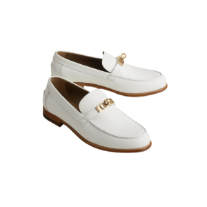 Hermes Destin Loafers White For Women H212114Z 90350