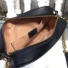 Gucci GG Marmont Small Matelassé Shoulder Bag Black Matelassé Chevron For Women 9.5in/24cm GG 447632 DTD1T 1000 - Image 7