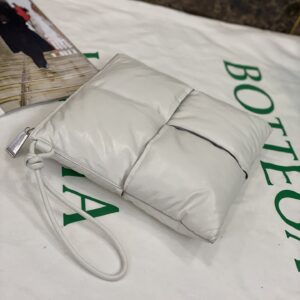 Bottega Veneta Clutch White, For Women, Women's Bags 11in/28cm