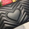 Gucci GG Marmont Small Matelassé Shoulder Bag Black For Women 10in/25cm 443497 DTDIT 1000 - Image 8
