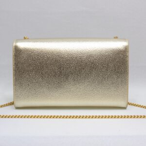 Alternative view of Saint Laurent Kate Chain Wallet With Tassel  9.4in/ 24cm Yellow Copper For Women