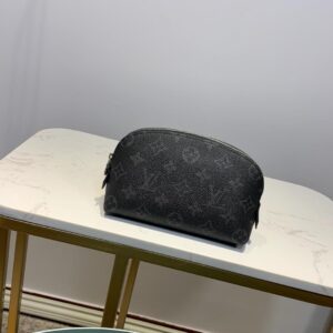 Alternative view of Louis Vuitton Cosmetic Pouch PM Monogram Eclipse Canvas For Women, Women's Bags 7.5in/19cm LV