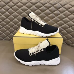 Fendi Force Low Tops Sneakers Black For Men