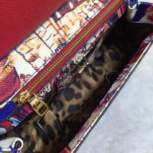 Alternative view of Dolce & Gabbana 90s Sicily Bag With Logo Print Multicolor For Women 10.2in/26cm DG