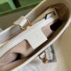 Gucci Jackie 1961 Small Shoulder Bag Beige And Ebony GG Supreme Canvas For Women 11in/28cm 636706 HUHHG 9794 - Image 9