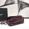 Saint Laurent Niki Baby Chain Bag In Crinkled Vintage Burgundy For Women 8.2in/21cm YSL 6331600EN046475 - Image 4