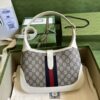 Gucci Jackie 1961 Small Shoulder Bag Beige And Ebony GG Supreme Canvas For Women 11in/28cm 636706 HUHHG 9794 - Image 8