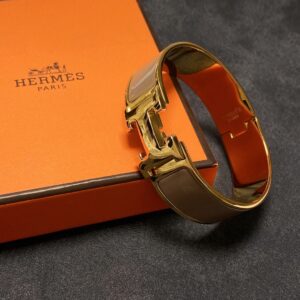 Alternative view of Hermes Clic H Bracelet Gold Hardware For Women