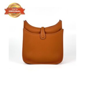 Alternative view of Hermes Evelyne III 29 Bag Orange With Silver-Toned Hardware For Women, Women's Shoulder And Crossbody Bags 11.4in/29cm H056277CC9J