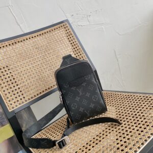 Alternative view of Louis Vuitton Outdoor Slingbag Taigarama Noir Black For Men, Men's Bags, Crossbody Bags 8.3in/21cm LV M30741