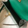 Hermes Mini Kelly 19 Green Crocodile Bag For Women, Women's Handbags, Shoulder Bags 7.5in/19cm - Image 4