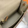 Hermes Kelly 25 Sellier Epsom Etoupe/Brown Bag For Women, Women's Handbags, Shoulder Bags 10in/25cm - Image 9