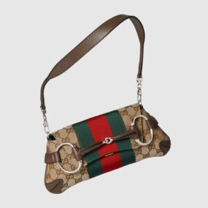 Alternative view of Gucci Horsebit Chain Small Shoulder Bag For Women 764339 FACM2 8747 - 26.9 Cm/ 10.6 Inches