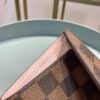 Louis Vuitton Victorine Wallet Damier Ebene Rose Ballerine Pink For Women, Women's Wallet 12cm LV N61700 - Image 4