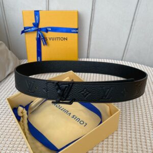 Louis Vuitton Iconic Reversible 30mm Belt Black for Women