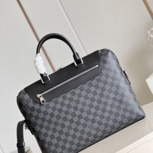 Alternative view of Louis Vuitton Porte Documents Jour Business Bag Damier Graphite For Men, Men's Bags, Shoulder And Crossbody Bags 14.6in/37cm LV N48260